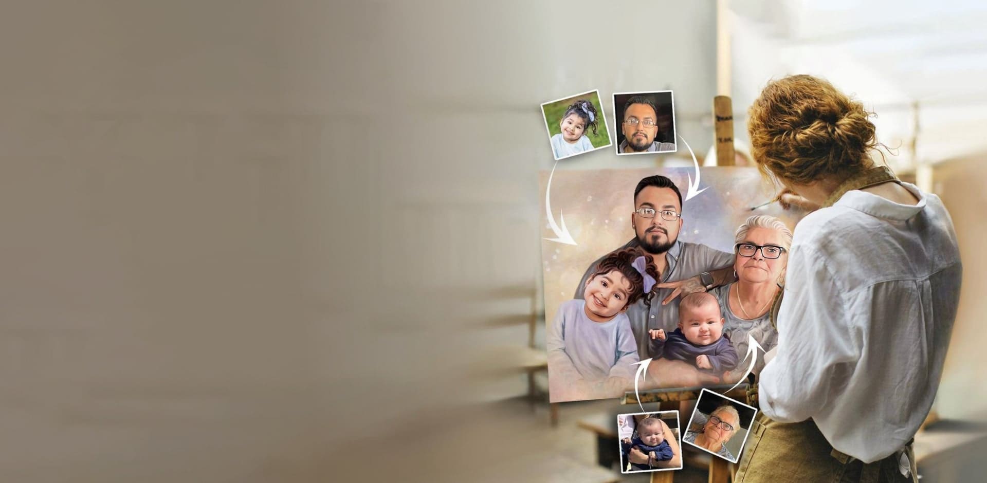 Custom Canvas Portraits from Your Photos