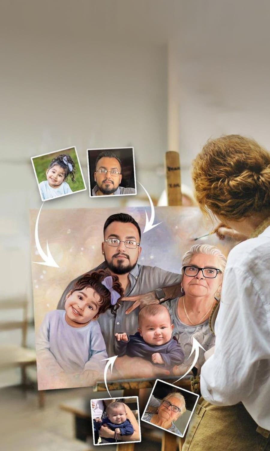 Custom Canvas Portraits from Your Photos